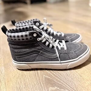 Vans-Sk8-Hi MTE-1 Grey Classics Suede Water resistant Shoe Size 9.5